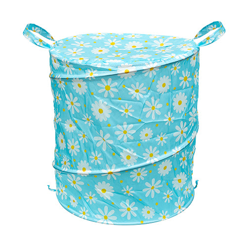 Laundry Essentials Pop-Up Laundry Hamper 52cm x 45cm Assorted Styles Laundry - Accessories Laundry Essentials Daisy Print  