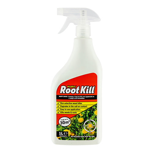 WeedBlast Root Kill Weedkiller Spray 1L - FabFinds
