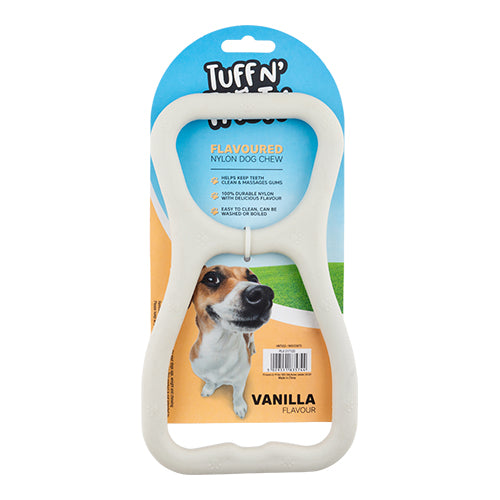 Tuff N Tasty Vanilla Flavoured Nylon Dog Chew Pet Toy The Pet Hut   