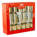 Gold & White Star Christmas Crackers 12 Pack Christmas Tableware FabFinds   