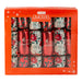 Merry Christmas Crackers Holly & Ivy 12 Pack Christmas Tableware FabFinds   