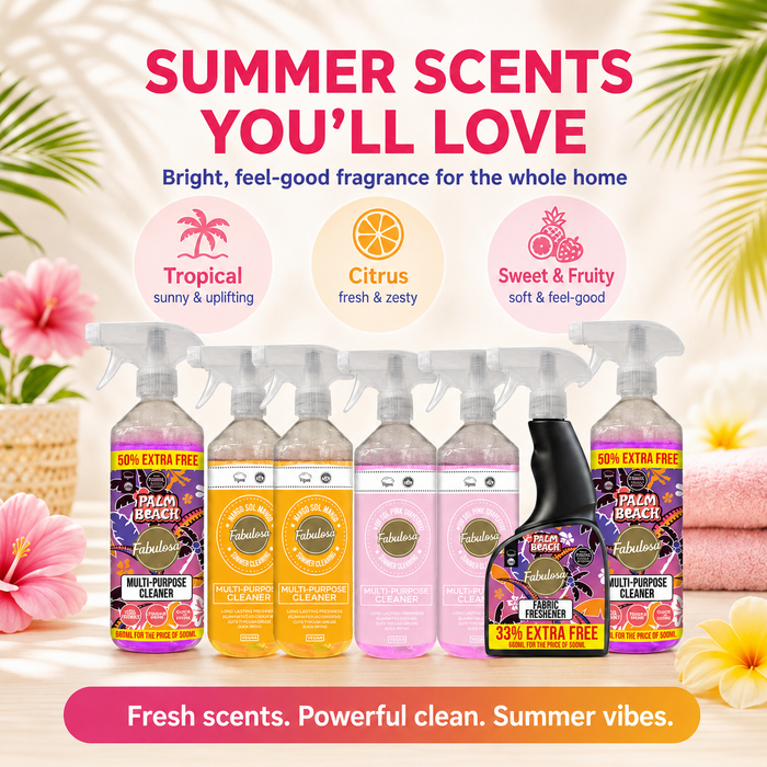 Fabulosa Summer Fun Cleaning Bundle 7 Pieces Fabulosa Bundles Fabulosa