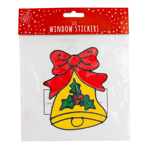 Christmas Gel Window Stickers Assorted Designs Christmas Decorations FabFinds   