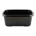 Rectangular Washing Up Bowl Assorted Colours Kitchen Storage FabFinds Black  