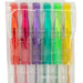 Write It Glitter Gel Pens Assorted Colours x 6 Stationery FabFinds   