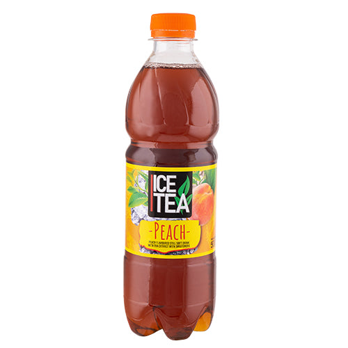 Ice Tea Drink Peach 6 x 500ml (6 Pack) Drinks Ramex   