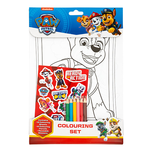 Paw Patrol Colour Set Arts & Crafts Paw Patrol   