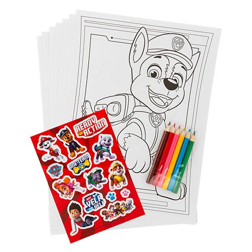 Paw Patrol Colour Set Arts & Crafts Paw Patrol   