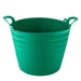 Tub Container Assorted Colours 26 Litre Storage Baskets FabFinds Green  