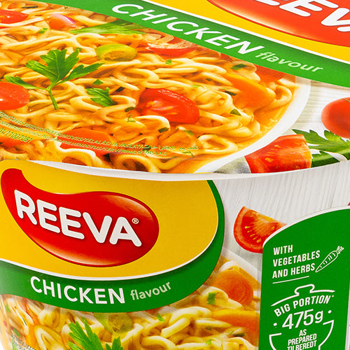 Reeva Bowl Of Chicken Noodles 75g Pasta, Rice & Noodles Reeva   