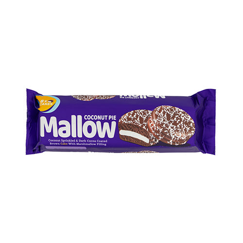 Coconut Pie Mallow Cakes 8 Pack 184g Sweets, Mints & Chewing Gum beyoglu   