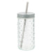 Bubble Mason Glass Jars Assorted Colours Drinkware FabFinds   