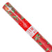 Christmas Robin Wrapping Paper Assorted Colours 10M Christmas Wrapping & Tissue Paper FabFinds Red  