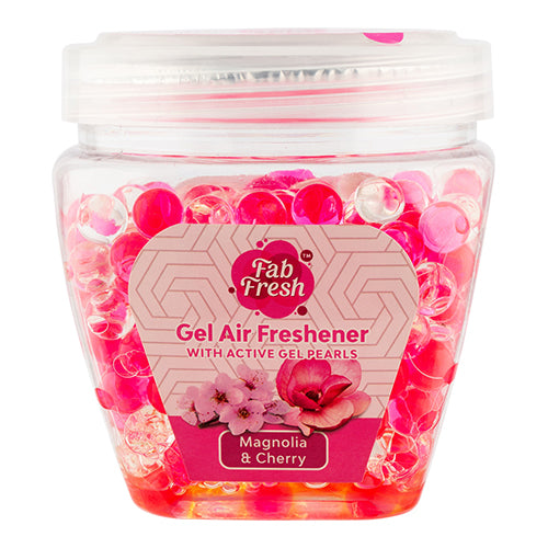 FabFresh Gel Pearls Air Freshener Assorted Scents 225g Air Fresheners Fab Fresh Magnolia & Cherry  