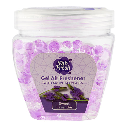 FabFresh Gel Pearls Air Freshener Assorted Scents 225g Air Fresheners & Re-fills Fab Fresh Sweet Lavender  