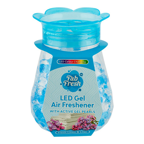 Fabfresh FabFresh LED Gel Air Fresheners With Gel Pearls Assorted 250g - FabFinds