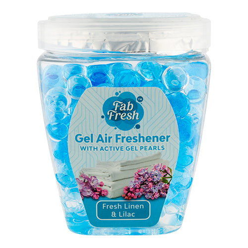 FabFresh Gel Pearls Air Fresheners Assorted Scents 150g Air Fresheners Fab Fresh Fresh Linen & Lilac  