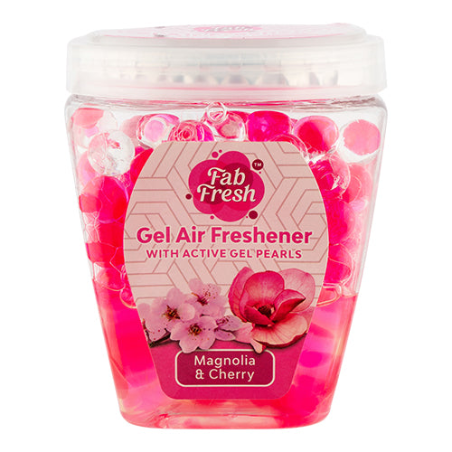 FabFresh Gel Pearls Air Fresheners Assorted Scents 150g Air Fresheners Fab Fresh Magnolia & Cherry  