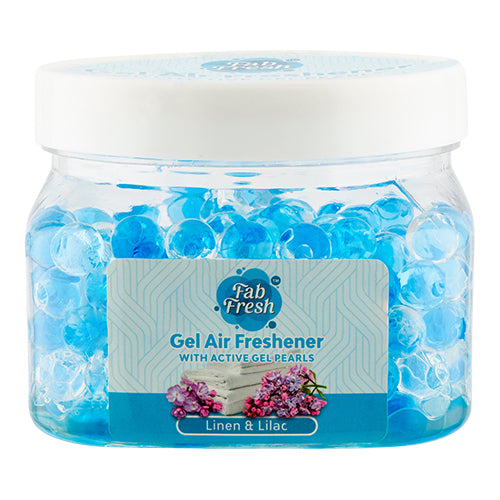 FabFresh Active Gel Pearl Air Fresheners Assorted Scents 225g Air Fresheners Fab Fresh Linen & Lilac  