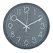 Home Collection Wall Clock Sleek Design 29.5cm Clocks Home Collection Grey  