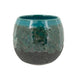 Old Stone Textured Teal Planter 10cm Plant Pots & Planters FabFinds   