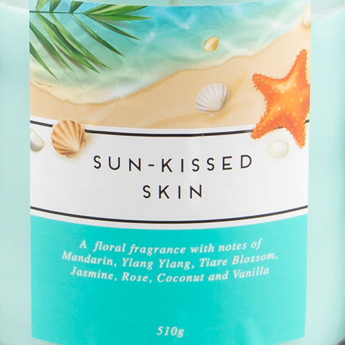 Sun-Kissed Skin Scented Large Jar Candle 18oz Candles FabFinds   