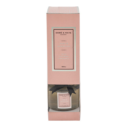 Esme & Raye Rose & Black Oud Reed Diffuser 100ml - FabFinds