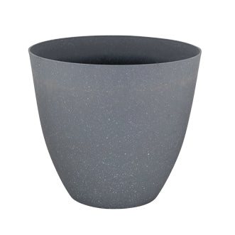 Eleanor Garden Planter Stone Effect Assorted Colours 13" Plant Pots & Planters for the love of gardening Grey  
