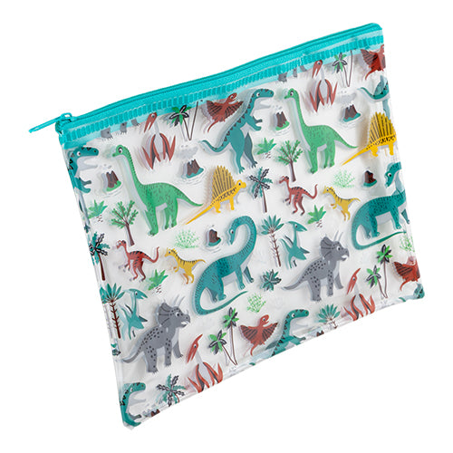 Dinosaur Print Pencil Case Kids Stationery FabFinds   