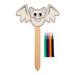Colour Your Own Halloween Stakes Assorted Designs Halloween Decorations FabFinds Bat  