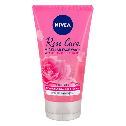 Nivea Rose Care Micellar Face Wash 150ml Face Wash & Scrubs nivea   