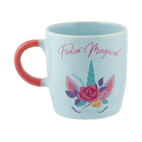Feelin' Magical Unicorn Blue Mug Mugs FabFinds   