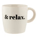 Black & White & Relax. Slogan Mug Mugs FabFinds   