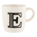 Black & White Alphabet Hugga Mugs Assorted Letters Mugs FabFinds   