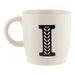 Black & White Alphabet Hugga Mugs Assorted Letters Mugs FabFinds I  