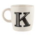 Black & White Alphabet Hugga Mugs Assorted Letters Mugs FabFinds K  