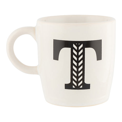 Black & White Alphabet Hugga Mugs Assorted Letters Mugs FabFinds T  