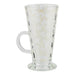 Latte Tall Drinking Glass Mugs Butterfly & Flower Assorted Styles Mugs Goodiez ltd Butterfly  