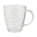 Glass Tea Mug Heart & Butterfly Assorted Styles Mugs Goodiez ltd   
