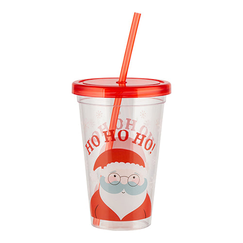 Baby Deals UK - Christmas Tumbler with straw at Home Bargains