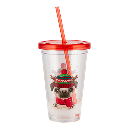 Christmas Children's Cup with Straw – Baby Braithwaite