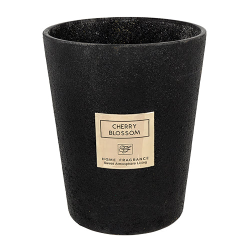 Home Fragrance Cherry Blossom Black Glitter Candle Candles home fragrance   