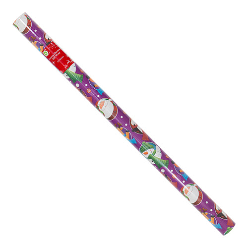 Festive Characters Wrapping Paper 10M Assorted Colours Christmas Wrapping & Tissue Paper Design Group   