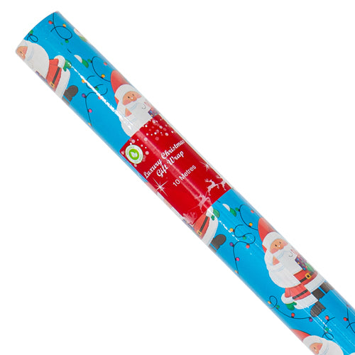 Festive Characters Wrapping Paper 10M Assorted Colours Christmas Wrapping & Tissue Paper Design Group   