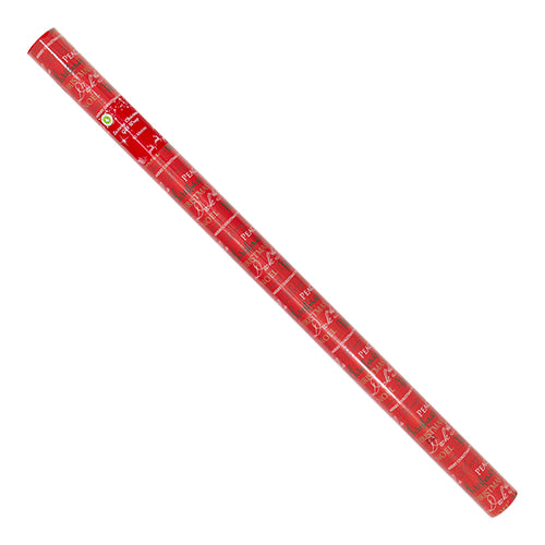 Christmas Slogan Red Wrapping Paper 10M Christmas Wrapping & Tissue Paper Design Group   