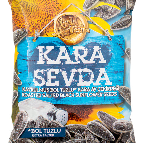 Gold Harvester Kara Sevda Roasted Black Sunflower Seeds Food Items Kara Sevda   