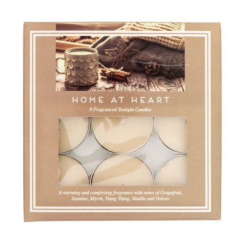 Fragranced Tealight Candles 9 Pack Assorted Scents Candles FabFinds Home At Heart  