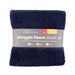 Life By Coloroll Navy Snuggle Fleece Duvet Set Double Duvets Coloroll   
