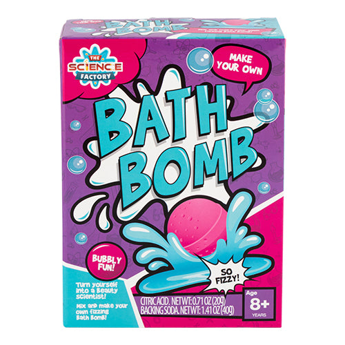The Science Factory Make Your Own Bath Bomb Arts & Crafts The Science Factory