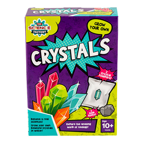 The Science Factory Make Your Own Crystals Kit 153g Toys The Science Factory   
